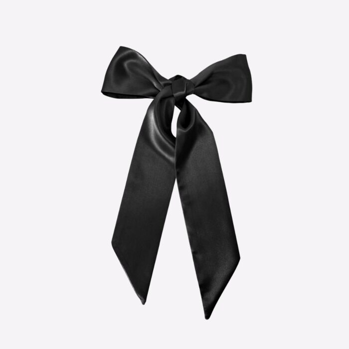 Μεταξωτή κορδέλα Black