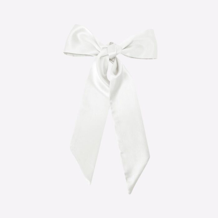 Μεταξωτή κορδέλα Pearl White