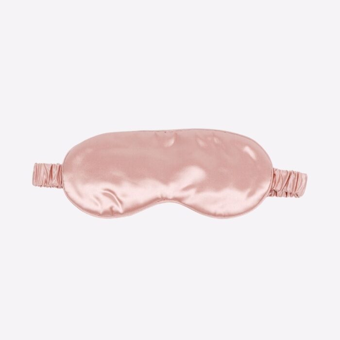 Μεταξωτή μάσκα ύπνου DUSTY PINK