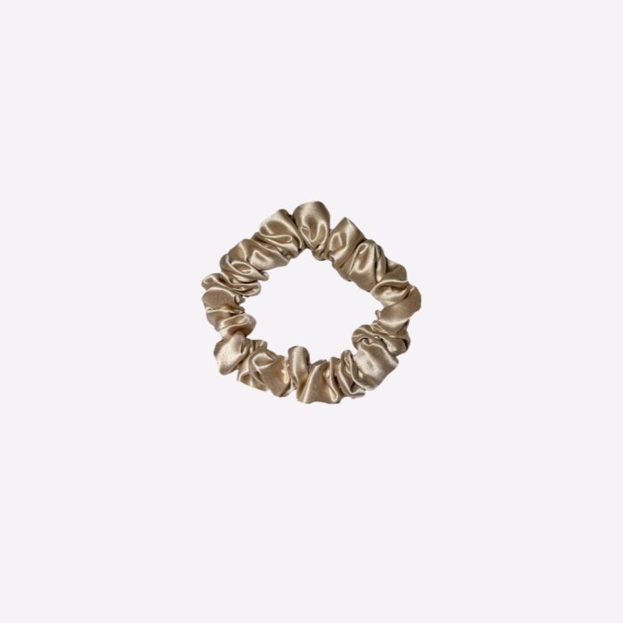 CHAMPAGNE SKINNY SCRUNCHIE 2cm