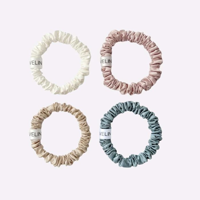 SUPER SKINNY SCRUNCHIES SET X4