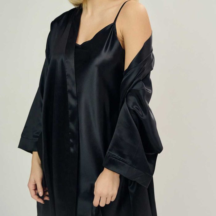 BLACK ΜΕΤΑΞΩΤΗ ΡΟΜΠΑ ΚΙΜΟΝΟ 22MM